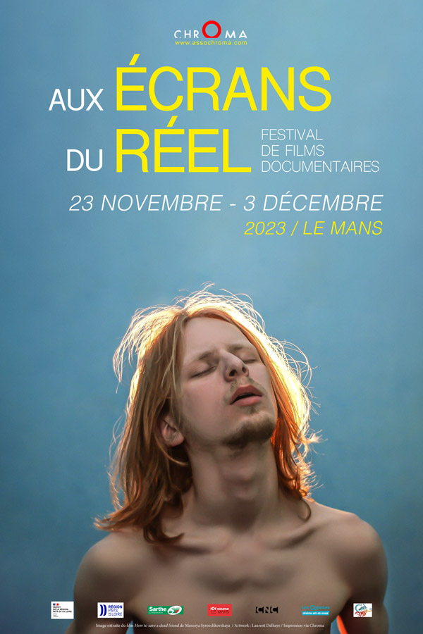 affiche aux ecrans du reel 2023